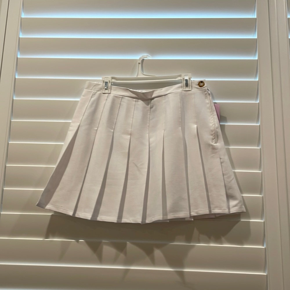 White Tennis Skirt